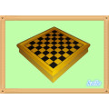 Jeu de jeu en bois 5 en 1 ensemble de jeu d&#39;échecs en gros